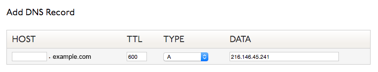 Add_A_Record_Standard